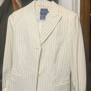 Façonnable pinstripe blazer sz 4